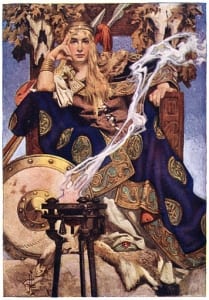 Queen Maev by J. C. Leyendecker. Source: Wikipedia
