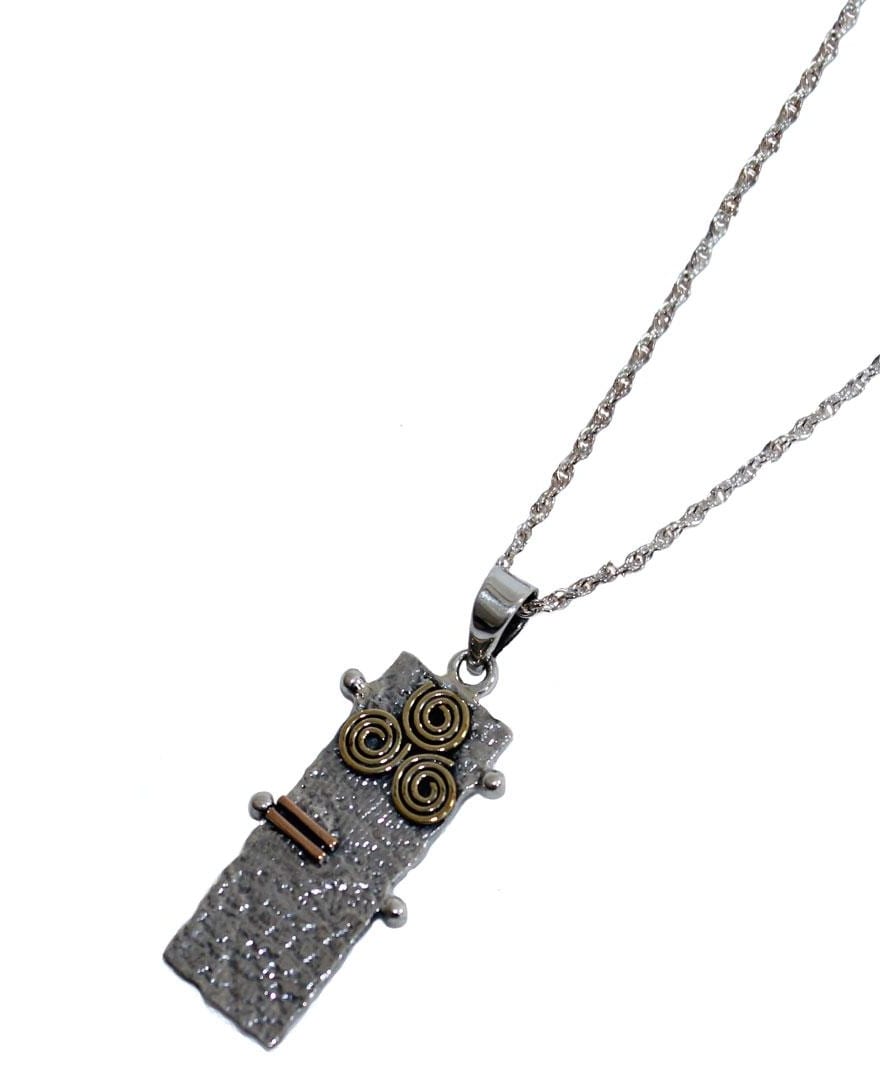 Banshee Silver Ogham Pendant