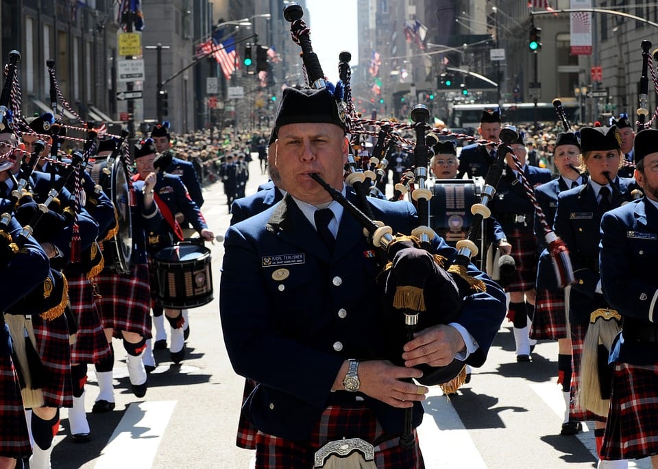 St. Patrick's Day Parade in New York. Photo from Pixabay
