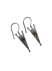 Banshee Silver Bean Ri Earrings