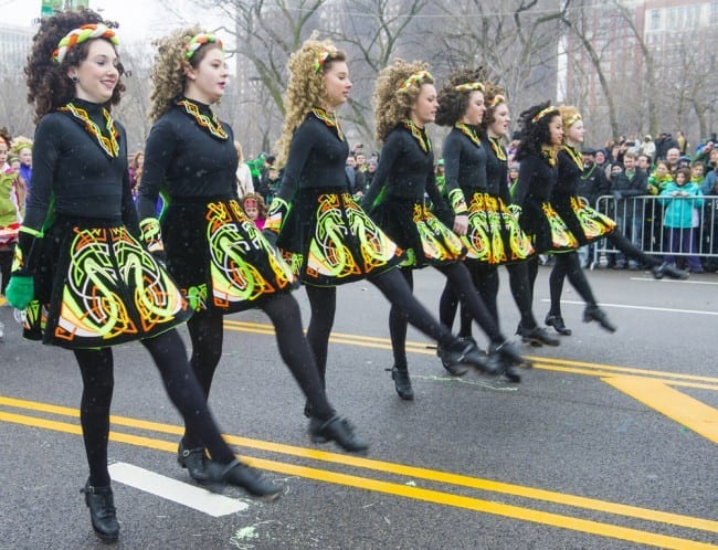 irish people dancing