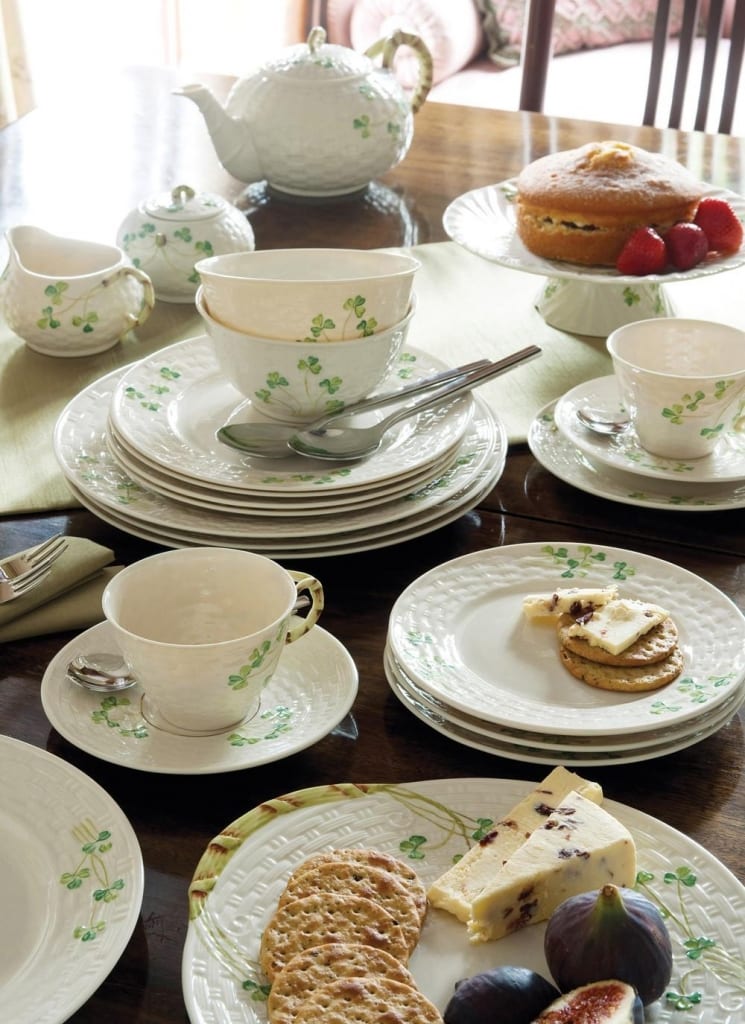 Add a touch of Irish elegance to your Afternoon Tea with Belleek Fine Parian China