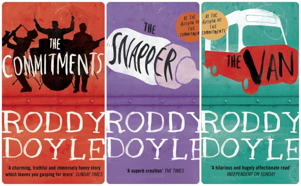 Roddy Doyle's Barrytown Trilogy. Image Sources: Amazon
