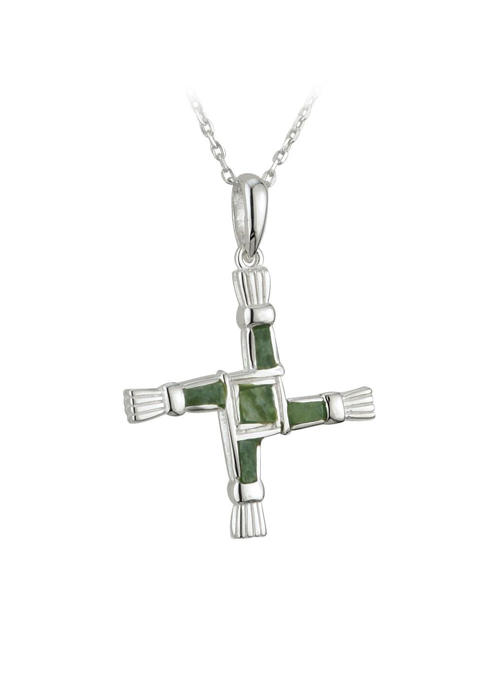 The Cross of St. Brigid is said to protect the heart & home of those who wear it
