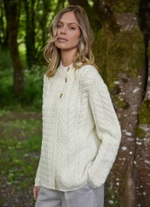 Personalized Erin Button Neck Cardigan