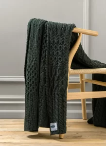 Personalized Patchwork Aran Throw