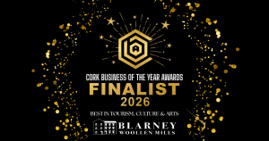 Blarney Woollen Mills Named Finalist in the 2026 Cork Business of the Year Awards