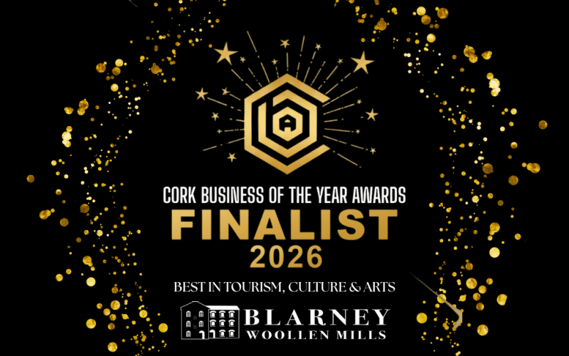 Blarney Woollen Mills Named Finalist in the 2026 Cork Business of the Year Awards
