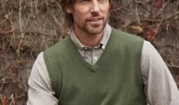 Lambswool V-Neck Slipover