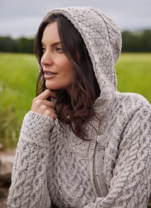 Catriona Side Zip Hooded Coatigan