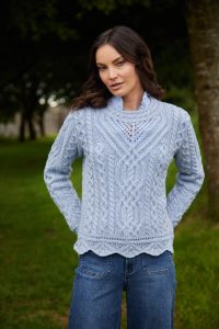 Supersoft Scallop Sweater 